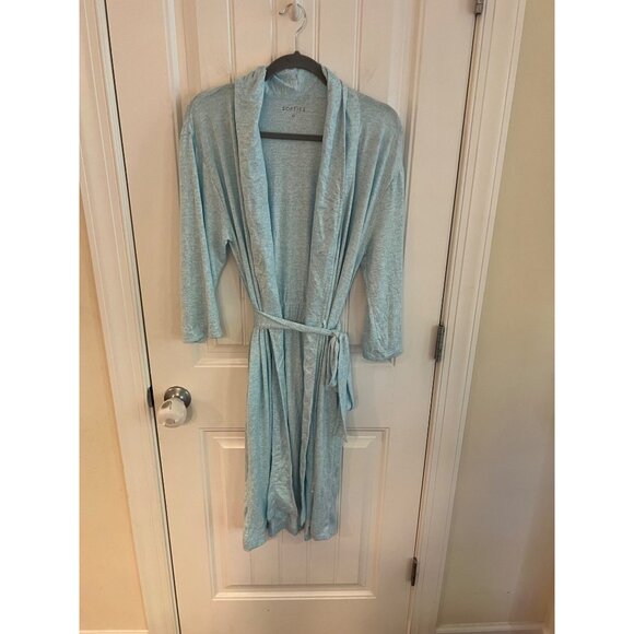 Softies Womens Light Blue Robe‎ Size Small/Medium - Picture 2 of 6